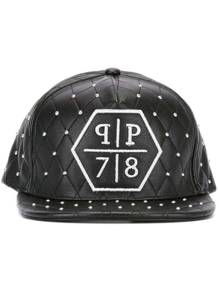 Philipp Plein Kids 'pp78' Quilted Cap, Boy's, Black