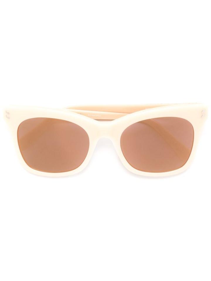 Stella Mccartney 'apricot' Oversize Sunglasses