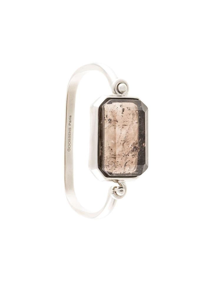 Goossens Smoky Crystal Bracelet - Grey