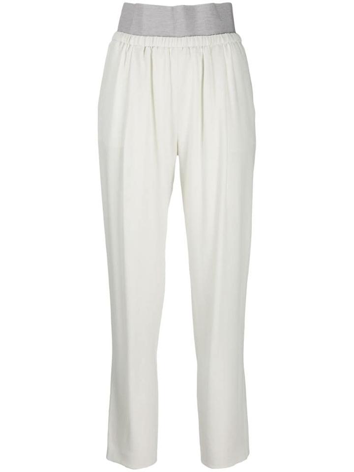 Fabiana Filippi Raised Waistband Trousers - Neutrals
