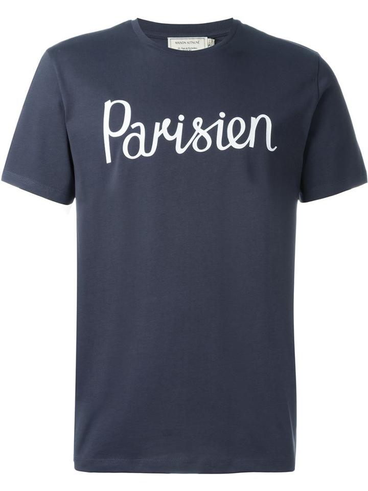 Maison Kitsuné 'parisien' T-shirt