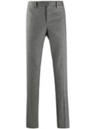 Incotex Woven Slim Fit Trousers - Grey