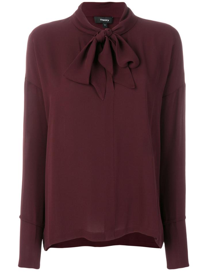 Theory Scarf Shirt - Red