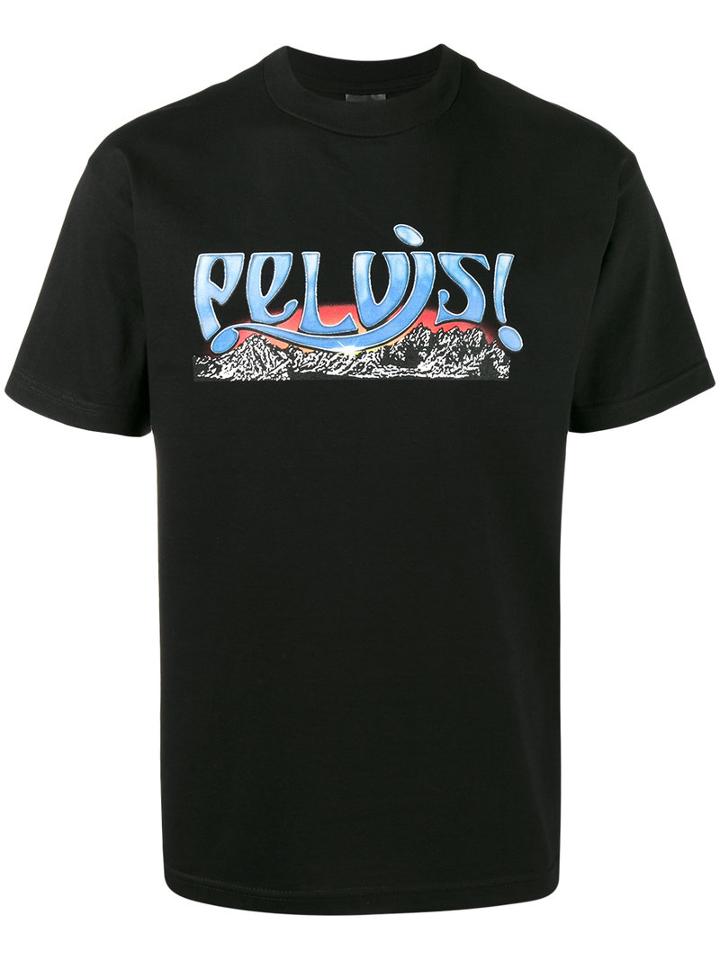 Pelvis - It's Refreshing Logo T-shirt - Men - Cotton - M, Black, Cotton