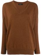 Aragona Knitted Cashmere Jumper - Brown
