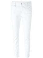 Dsquared2 Cool Girl Jeans, Size: 38, White, Cotton/spandex/elastane/calf Leather