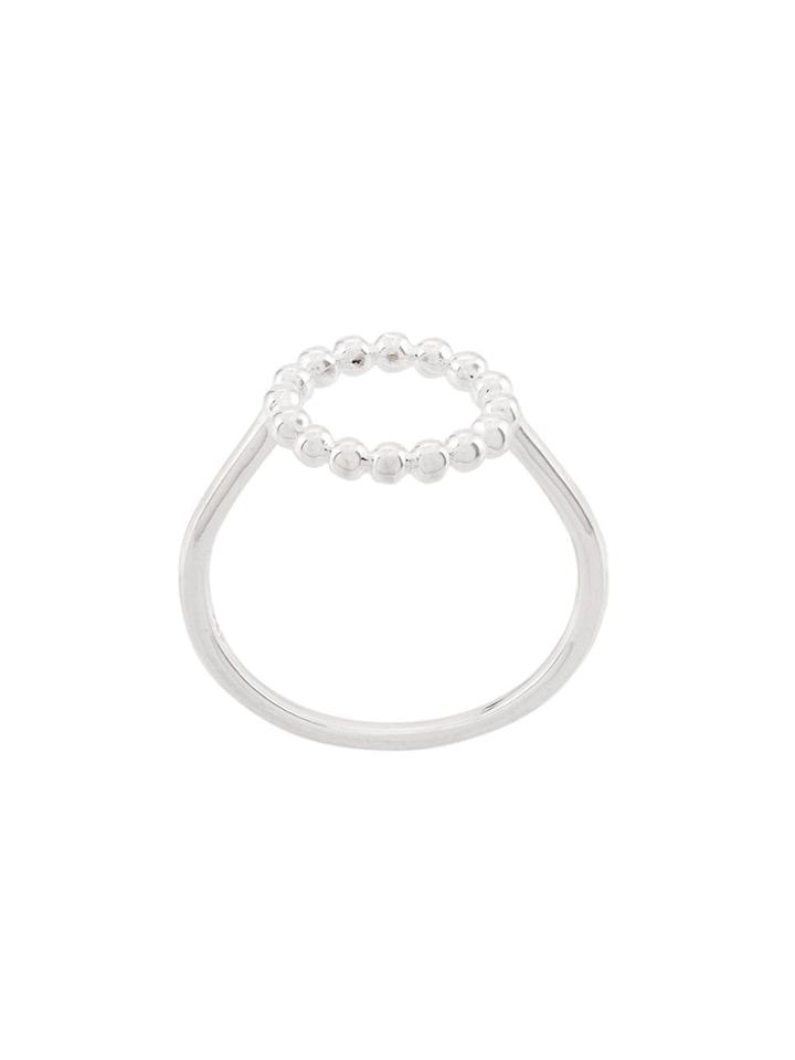 Astley Clarke Beaded Stilla Arc Ring - Silver