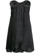 Federica Tosi Strapless Dress - Black