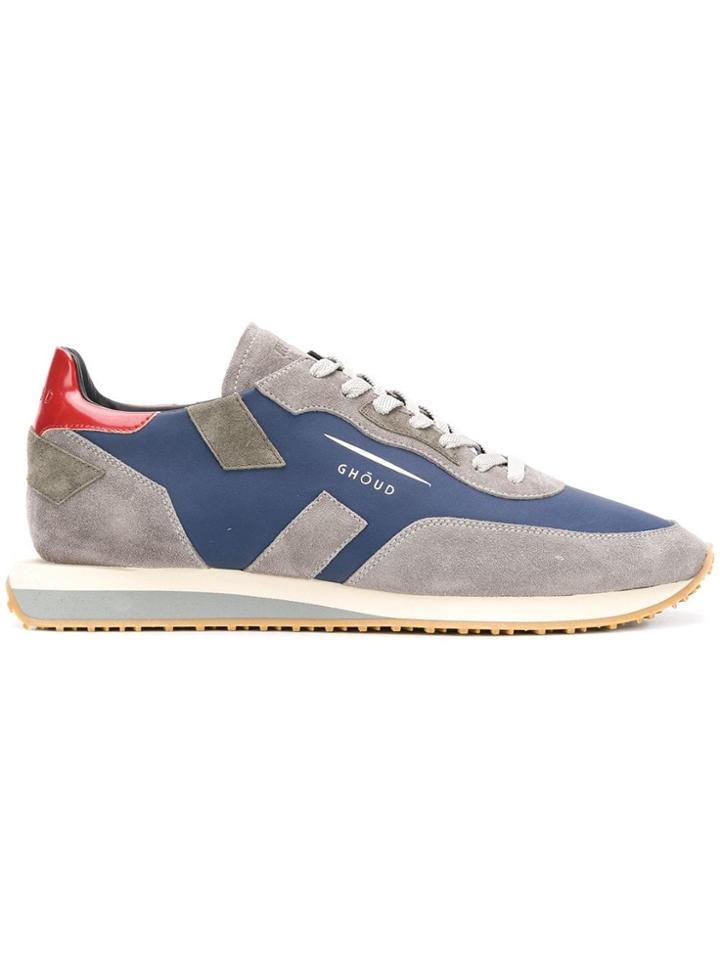 Ghoud Ridged Heel Sneakers - Blue
