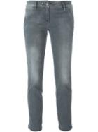 Jacob Cohen Stonewashed Jeans, Women's, Size: 28, Grey, Cotton/spandex/elastane