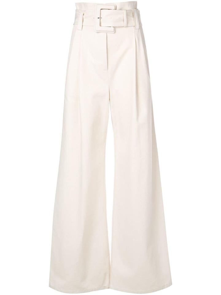 Proenza Schouler Belted Trousers - White