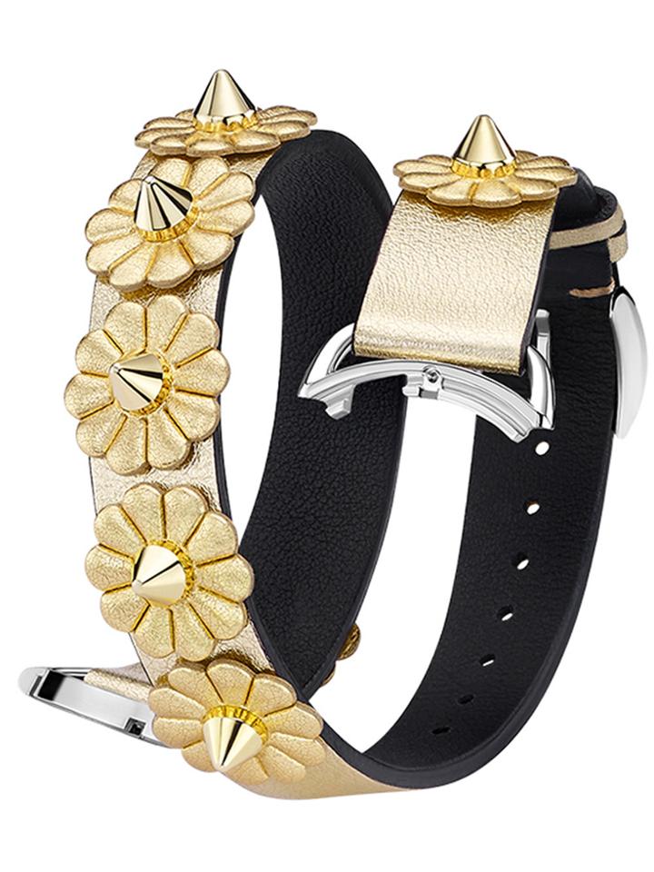Fendi Selleria Strap You Bracelet - Metallic