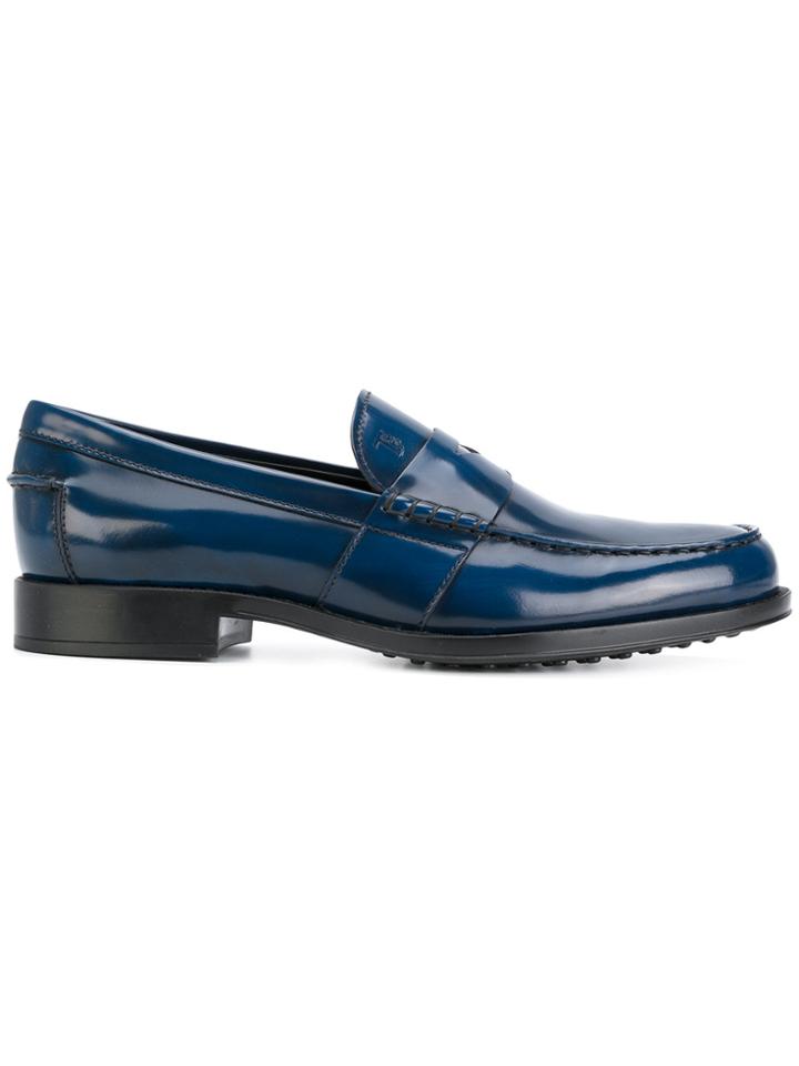 Tod's Mocassino College Loafers - Blue