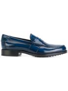 Tod's Mocassino College Loafers - Blue