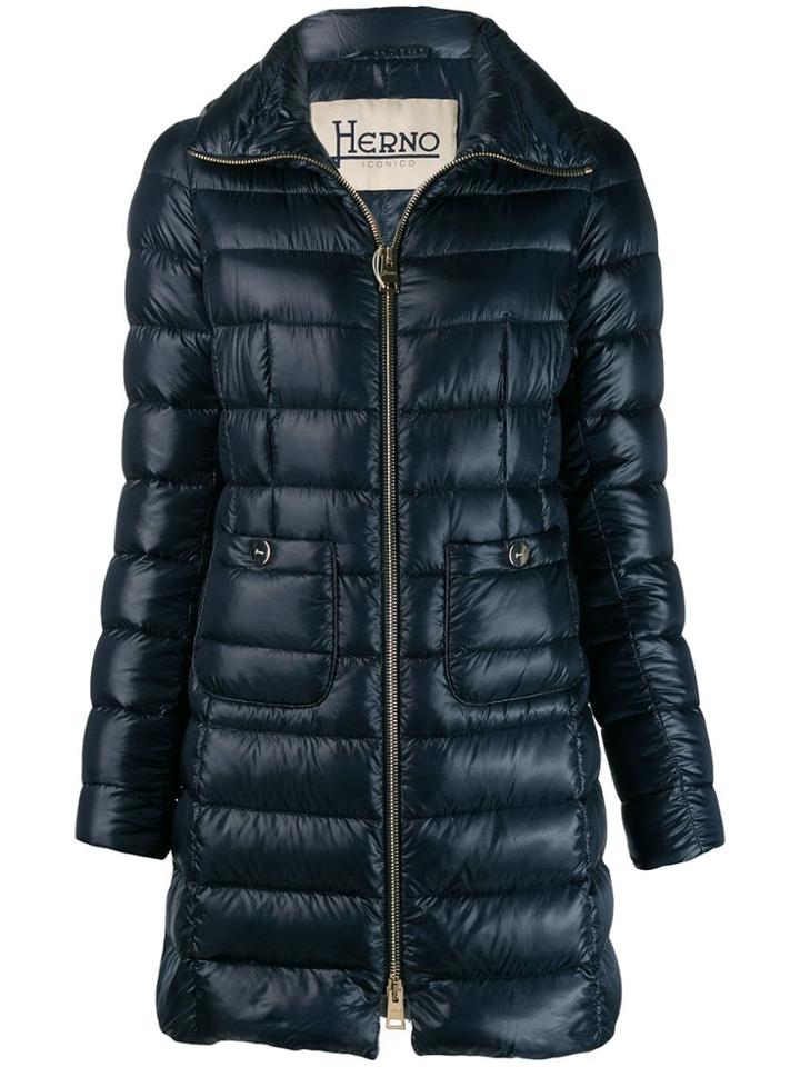 Herno Padded Down Jacket - Blue