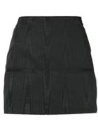 Marine Serre Moire Skirt - Black