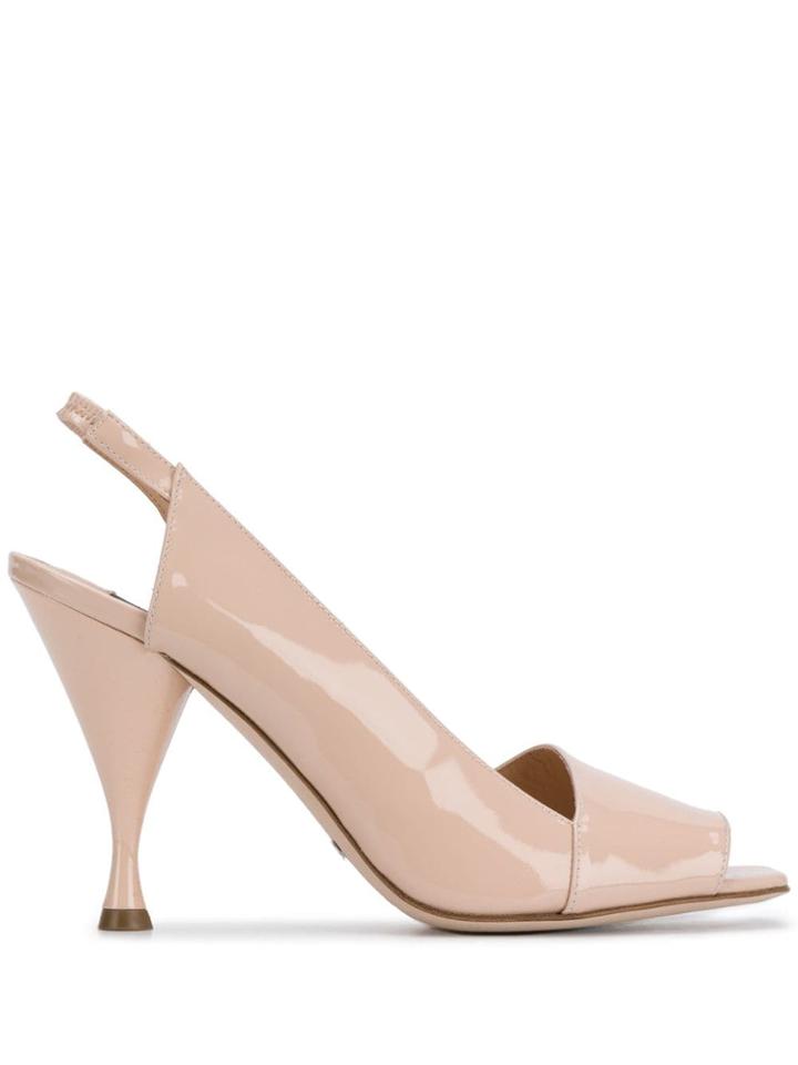 Sebastian Slingback Sandals - Neutrals