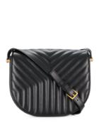 Saint Laurent Joan Quilted Shoulder Bag - Black