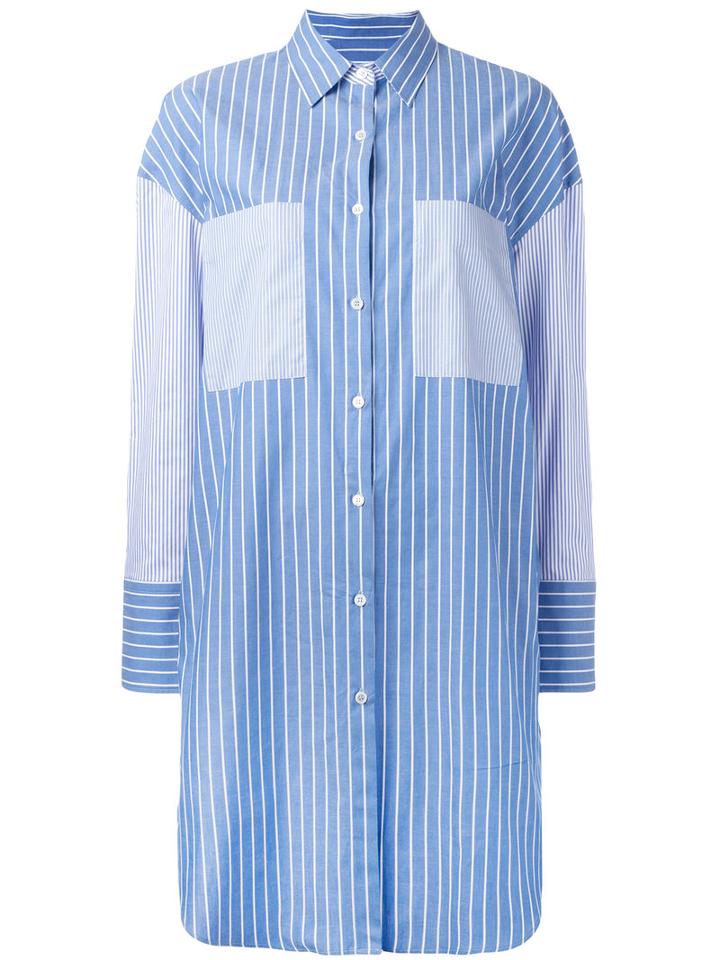 Golden Goose Deluxe Brand - Striped Shirt - Women - Cotton - S, Women's, Blue, Cotton