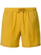 Aspesi Drawstring Swim Shorts - Yellow & Orange