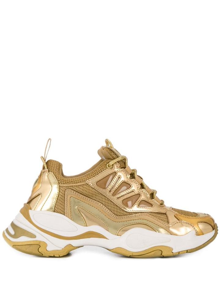 Sandro Paris Astro Trainers - Gold