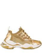 Sandro Paris Astro Trainers - Gold