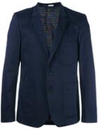 Ps By Paul Smith Patch Pocket Blazer, Men's, Size: 44, Blue, Cotton/spandex/elastane/viscose