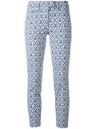 Dondup Perfect Pants, Women's, Size: 28, Blue, Cotton/polyester/polyamide/cotton
