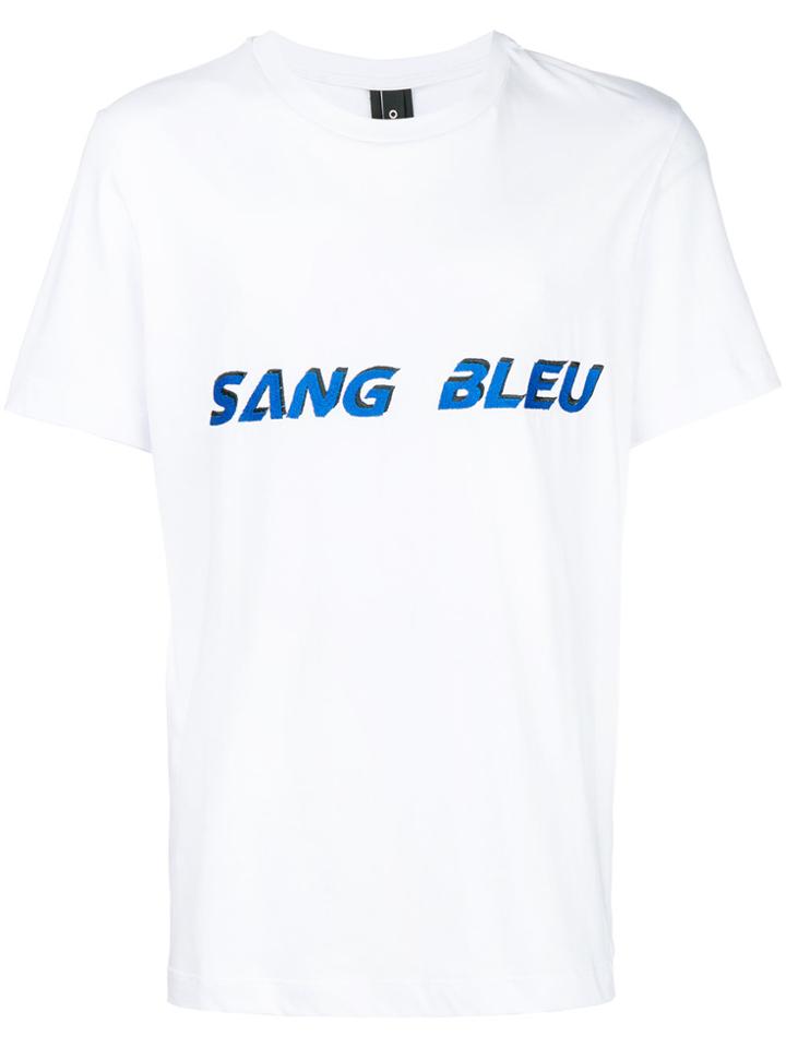 Omc Sang Bleu Embroidered T-shirt - White