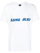 Omc Sang Bleu Embroidered T-shirt - White