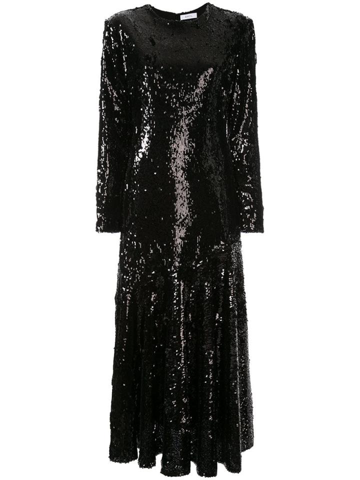 Racil Sequin Asymmetric Dress - Black