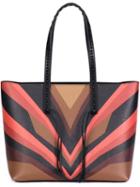 Elena Ghisellini 'burning Tiger Linea' Tote, Women's, Red