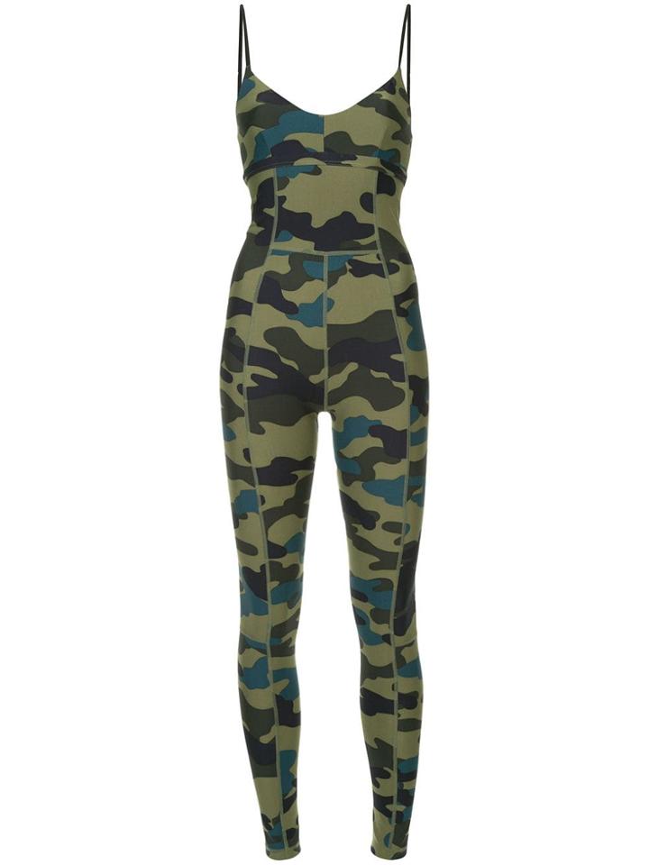 The Upside Camouflage Jumpsuit - Green