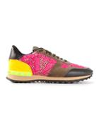Valentino Garavani Rockrunner Sneakers, Women's, Size: 41, Rubber/cotton/suede