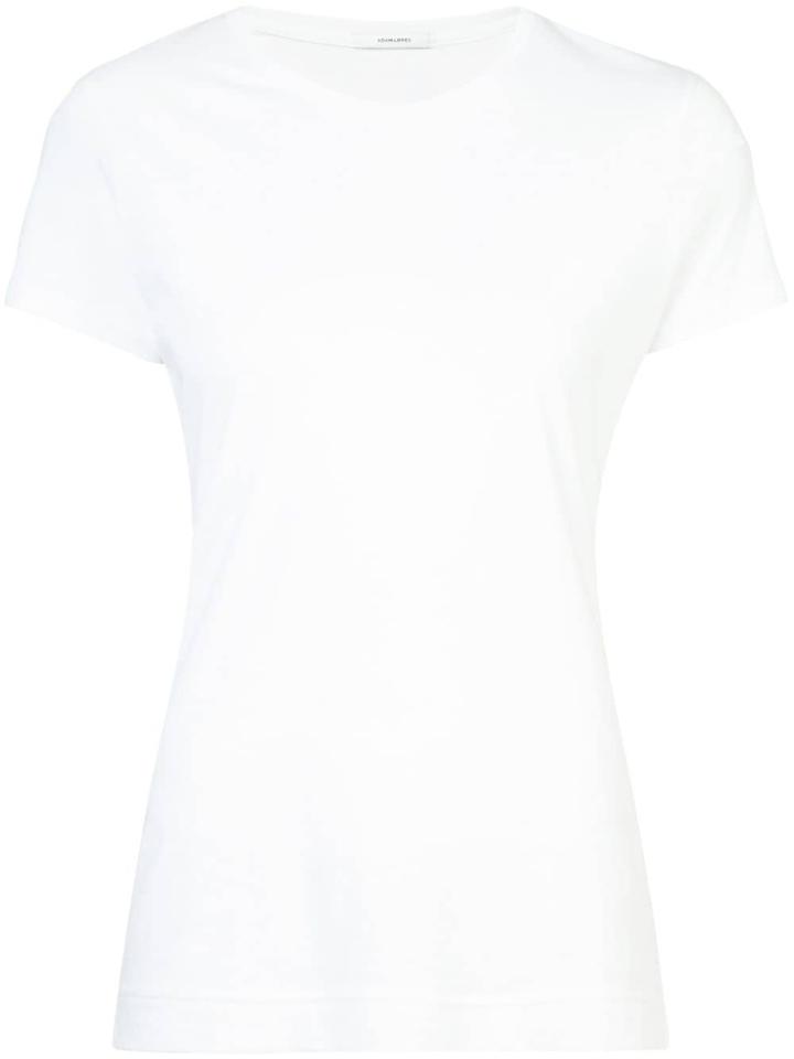 Adam Lippes Round Neck T-shirt - White