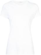 Adam Lippes Round Neck T-shirt - White