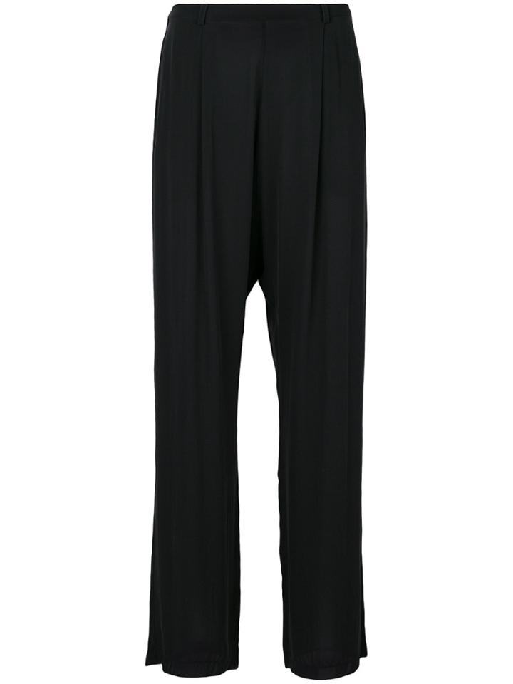 Kristensen Du Nord Wide Leg Trousers - Black
