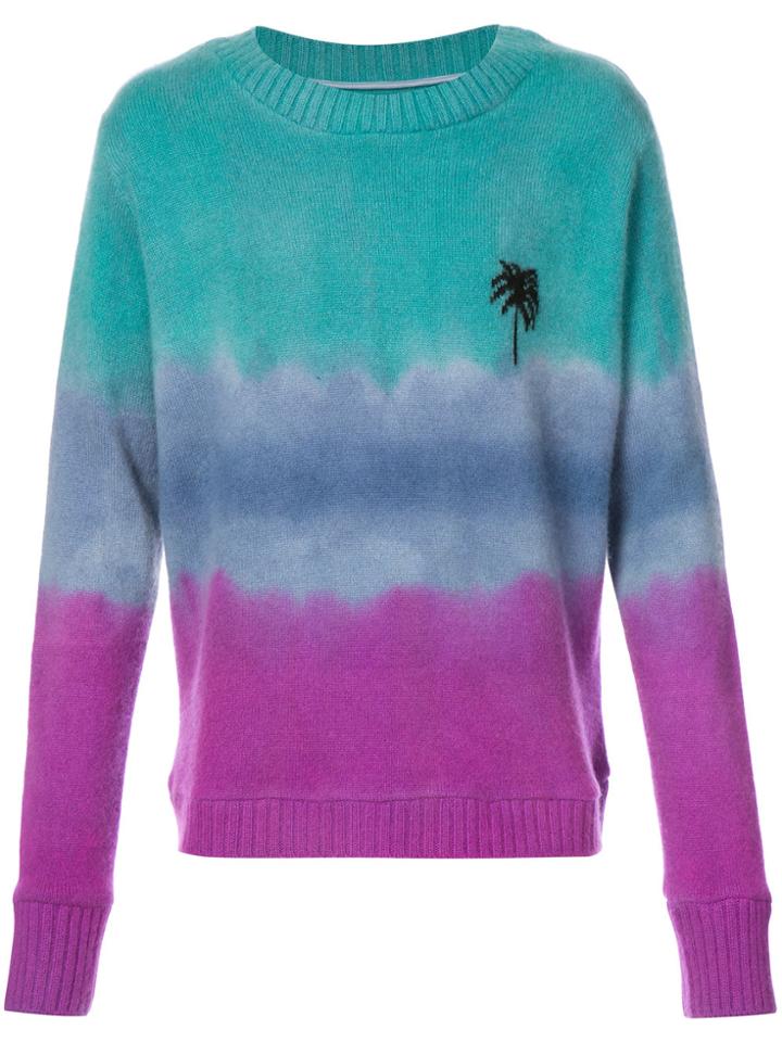 The Elder Statesman Cashmere Tie-dye Jumper - Multicolour