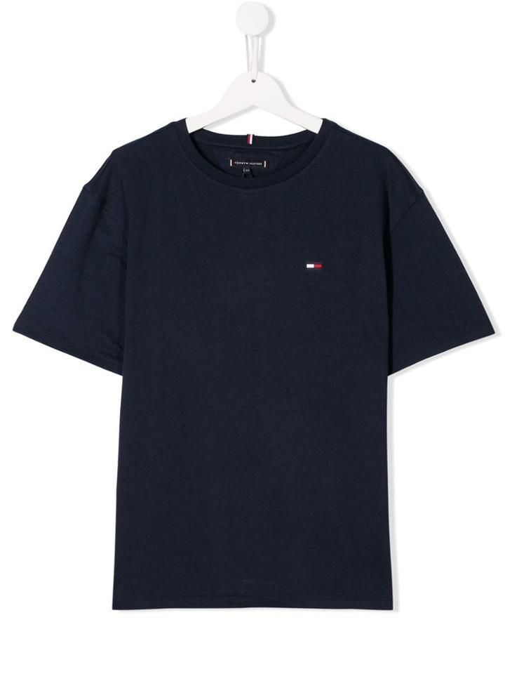Tommy Hilfiger Junior Classic Logo T-shirt - Blue