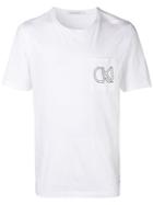 Calvin Klein Jeans Outline Logo T-shirt - White