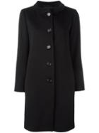Aspesi Button Down Cardi-coat, Women's, Size: 40, Black, Wool/viscose