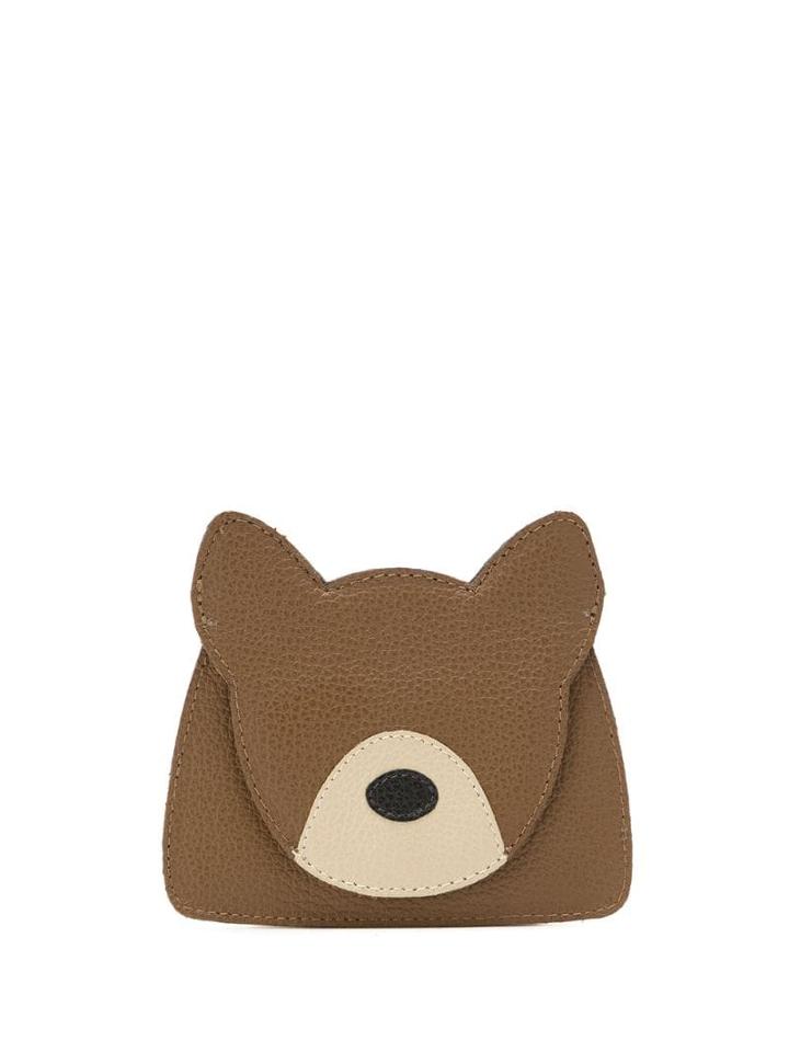 Sarah Chofakian Porta Cartão Dog - Brown