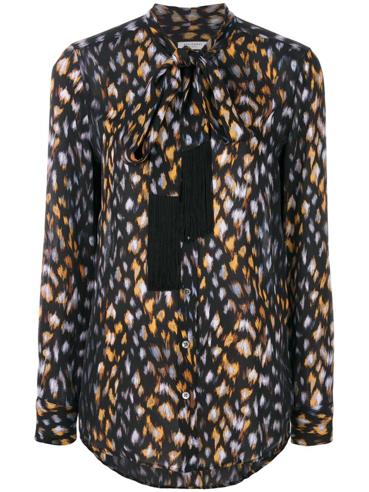Equipment Printed Shirt - Black