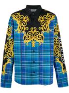 Versace Jeans Couture Baroque Shirt - Blue