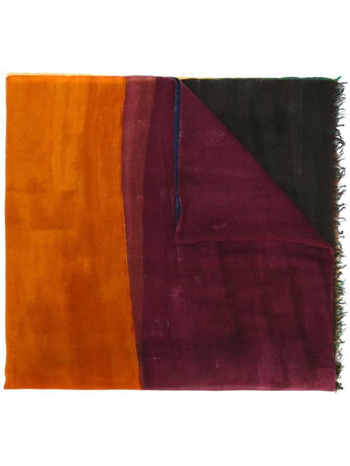 Faliero Sarti 'mattia' Scarf, Women's, Blue, Virgin Wool