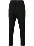 Poème Bohémien Drop Crotch Pants, Men's, Size: 46, Black, Cotton
