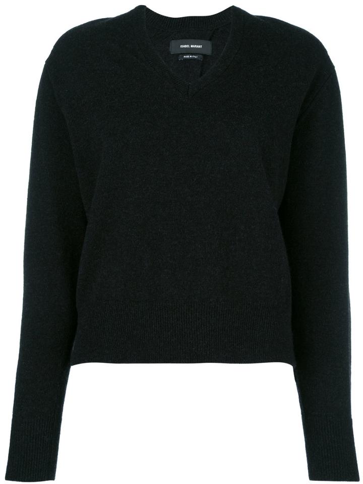 Isabel Marant Chay Jumper, Women's, Size: 40, Black, Cotton/wool/yak