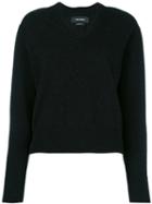 Isabel Marant Chay Jumper, Women's, Size: 40, Black, Cotton/wool/yak
