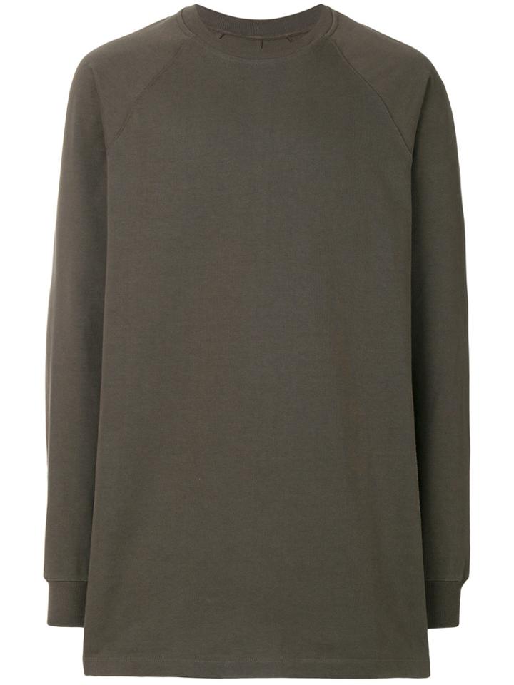 Rick Owens Oversized Sweatshirt - Grey