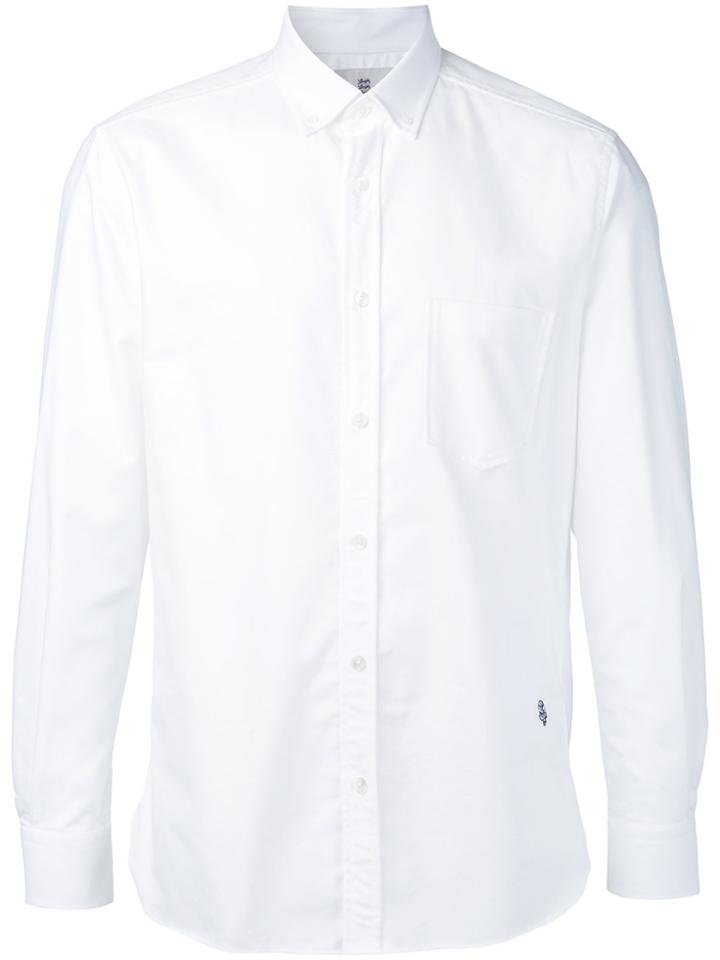 Kent & Curwen Chest Pocket Shirt - White